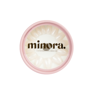 FROSTED SPARKLE - stredné, mandľové