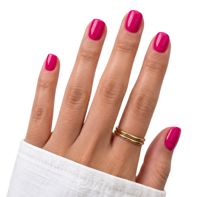 RASPBERRY SORBET - krátke, hranaté